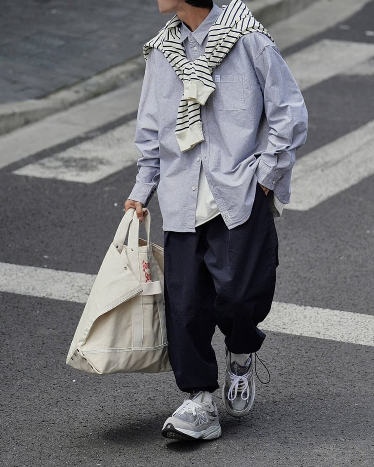 Tokyo Neo-Minimal aesthetic — example fit